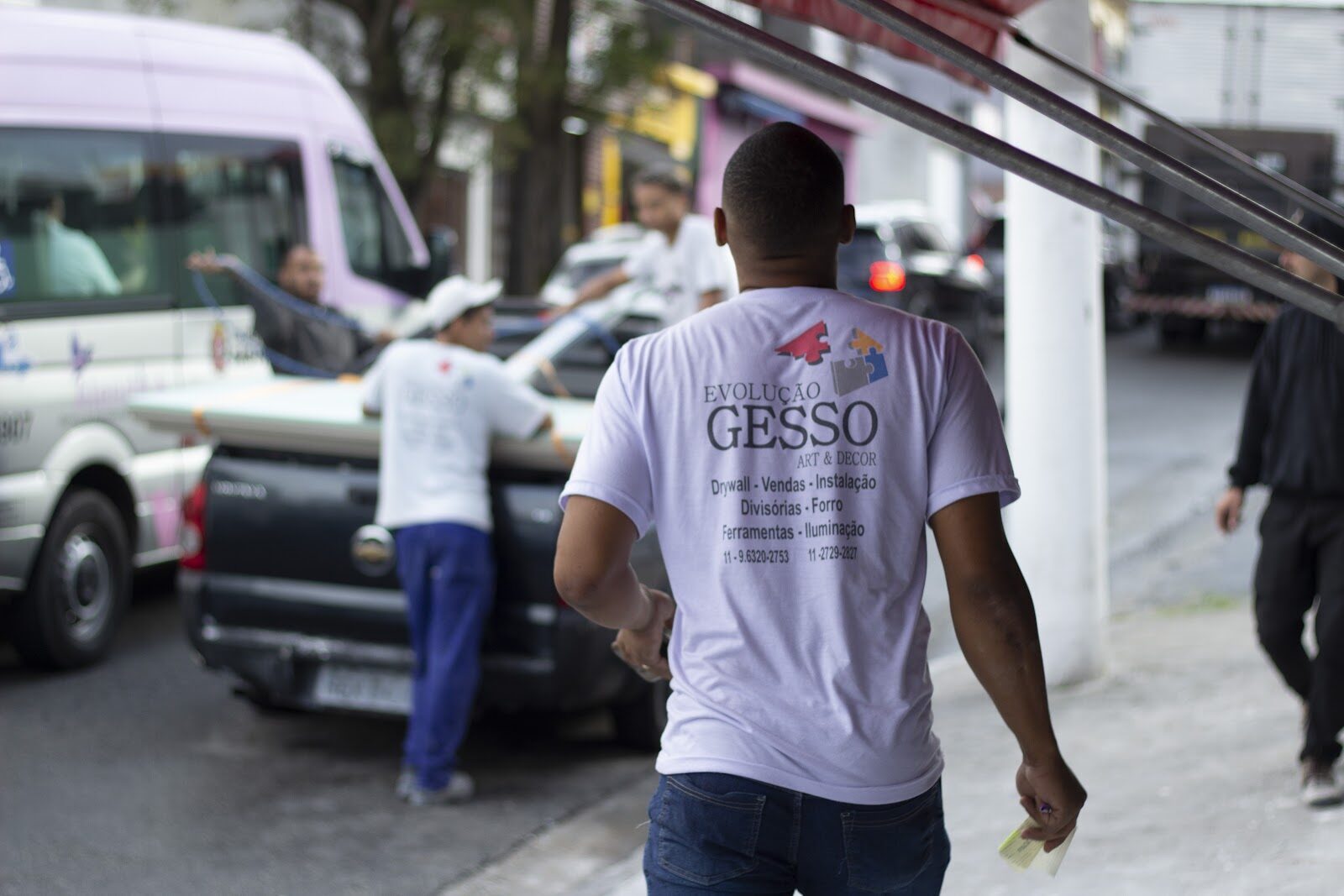 Equipe própria da Evolução Gesso